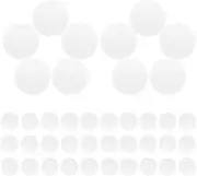 Homoyoyo 200pcs White Polyester Pompom Balls Fluffy DIY Craft Accessories for Decorative Projects Lightweight Pom Pom Balls for Clothing Hats Shoes and Art Projects