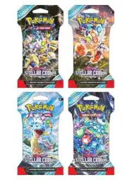 36 x Stellar Crown Scarlet & Violet POKEMON TCG Sealed Blister Booster Packs