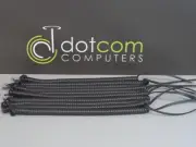 10x New 9ft 9' Standard Gray Grey Curly Phone Cord