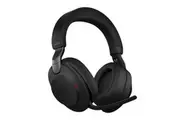 Jabra Wireless Evolve2 85 UC Stereo Bluetooth Headset w Charge Stand USB-A 3.5mm