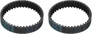 uxcell 2pcs HTD-5M Rubber Timing Belt 40 Teeth, 200mm Pitch Length x 15mm Width x 3.6mm Height, Closed Loop Pulley Timing Belt