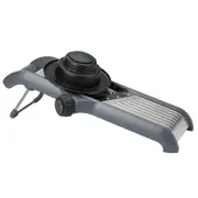 Progressive 18cm Dial & Slice Chef's Veggie Mandoline w/ 4 Thickness Slicer Grey