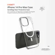 Apple iPhone 14 Pro Max Phone Clear Case MagSafe Cover For Cases GIFT35 ID CY15