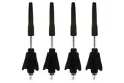 4PK Hercules Velvet Peg for Flute French German Clarinet Wind Instrument Stand