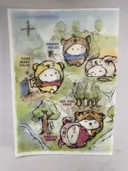 new emas EVERY MINUTE A STORY Beanie-Winnie The Pooh VELLUM sheet Rare Htf Kit
