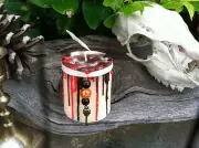 BLESSING & CLEANSING CANDLE POSITIVE ENERGY Free Protection Spell Skeleton Key