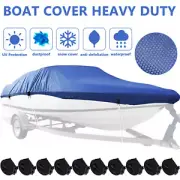 Trailerable Boat Cover Waterproof 420D Oxford Cloth Boat Cover UV Swzjv