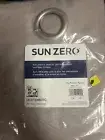 Sun Zero Cameron Thermal Insulated 100% Blackout Grommet Curtain Panel Linen