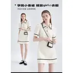 NERTRO HQ STYLE HEART BUTTON NECK CREAM 白色連衣裙(實拍是最後一張照片)