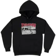 Thrasher Jake Dish Hoodie/Sweatshirt S-Black