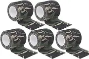 [NDNCZDHC] 5PCS Set Self‑Adhesive Camouflage Tapes Portable Outdoor Camouflage Tapes Camo Tape for Outdoor