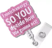 Retractable Badge Holder Retractable Badge Reels Lightweight Badge Reel with ID