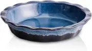 9 Inches Pie Plate, Pie Dish for Dessert Kitchen, Round Baking Dish Pan Dinner