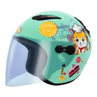 在飛比找蝦皮商城優惠-M2R M700童帽 #6 甜甜貓 兒童四分之三罩【梅代安全