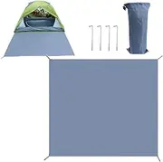 Tent Floor Mat - Foldable Ground Mat for Camping,Quick-Drying Oxford Sleep Pad with Storage Bag for Deck Picnic Balcony Lawn Porch Patio Outdoor
