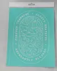 New Chalk Couture Transfer Stencil Size B "Abundantly Blessed"