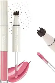 YBUETE 2 in 1 Liquid Freckle Blush Pen, Natural Lifelike Fake Freckles, Lightweight Matte Liquid Cheek Blush Makeup Pen, Long Lasting Waterproof Natural Sun-kissed Face Makeup for Women#01
