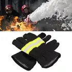 Reflective Strap Fireman Gloves Fire Resistant Gloves Universal