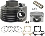Motorcycle Styling 58.5mm Big bore Cylinder Piston Ring Set for Scooter ATV Quad 152QMI 157QMJ 1P57QMJ GY6 125 GY6 150 to 175CC DS150 Parts