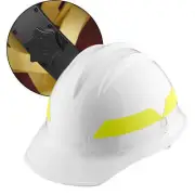 White Cap Bullard Wildland Fire Helmet with Ratchet Suspension