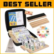 Deluxe Mexican Train Domino Set with Signature Wooden Hub - Ideal Gift for All