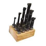 LABLT 12 Pack 5/8" Boring Bar Set Carbide Tipped Bars 5/8" Shank Lathe Tool