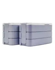 [Boutique Baby Designs] Twin Pack Bento Lunch Box Blue
