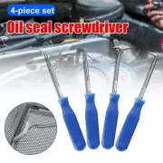 4Pcs Car Oil Seal Screwdrivers Set O Seal Gasket Puller Hooks) Remover Pick S4M8