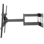 SunBrite SB-WM-ART2 Large/Xlarge Dual Arm Articulating Outdoor Wall Mount Black
