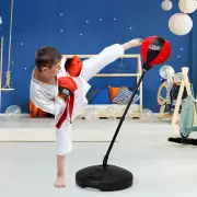 Costway81cm-117cm Height adjustable Punching Ball Set with Large Capacity Base for Children over 3 Years