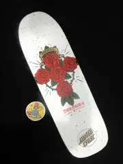 RARE SIGNED Eric Dressen Red Ink Santa Cruz Rose Gold Skateboard Deck AUTOGRAPH