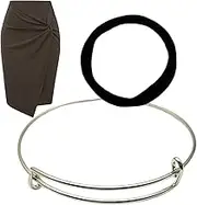 Pants Tightener, Waistband Loop for Skirt, Comfortable Elastic Waistband Tightener Loop for Clothing, Skirt, Trouser, Shirt