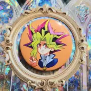 ☆Season 0 Yami Yugi B-Grade Pin Yu-Gi-Oh Can Badge Button Toei Anime Fan Art