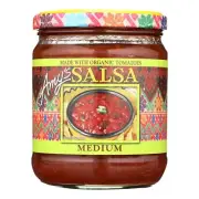 Amy's Salsa Medium Organic 14.7 oz Pack of 6