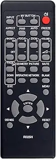 R025H Replacement Remote for Hitachi Projector CP-EX5001WN CP-EU4501WN CP-EU5001WN LP-TW4001 LP-TW34001 CP-X5555 CP-X5550 CP-WX5505 LP-EU5002 LP-AW4001 LP-AW3001 LP-AX3001 LP-EW5002 LP-TW3001