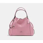 COACH EDIE SHOULDER BAG 28 鵝卵石皮革手袋 美國代購 正品