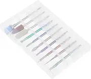 WRITWAA 1Set Nail Drill Bit Assortment for Manicure Pedicure Durable Grinding Tools for Dead Skin Removal Nail Trimming and Cuticle Care Professional Nail