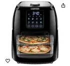 Chefman 6.3-Qt 4-In-1 Digital Air Fryer+, Rotisserie Dehydrator, Convection Oven