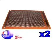 From OZ Quality 2PC 9CM x 15CM Electric Blank Circuit Prototype Bread Board S FP