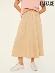 FatFace Stone Sulli Poplin Skirt (E88176) | $114