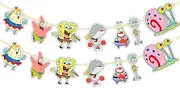 Seyal SpongBob Squrepnts Garland Decoration | Fun Underwater-Themed Banner for Kids Birthdays, Ocean Parties & Nautical Party Decor