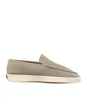 suede loafers 40 Nude
