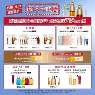 【CLARINS 克蘭詩】輕呼吸全效UV隔離露SPF50透明色30ML(一般版透明 / BABY粉 母親節)