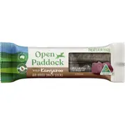 Open Paddock Wild Kangaroo Air Dried Snack Sticks Dog Treats 2 pack