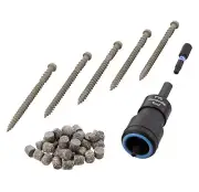 Pro Plug® PVC/Comp - Epoxy Kit 10 x 2-3/4" 150 165 100 lf Trex® Pebble Grey