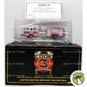 Code 3 Fire & Rescue Buffalo American Lafrance Engine 38 Limited Edition #12147