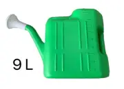 Quality Jumbo 9L Plastic Watering Can Watering Flowers Plant, Green, AU stock