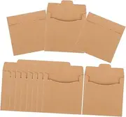 ELAYARD 50Pcs Paper CD Sleeves Durable DVD Packaging Bags for Safe Storage and Protection of DVDs Easy Access Envelopes for Organizing and Preventing Damage