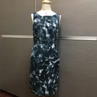 在飛比找蝦皮購物優惠-全新美國品牌ANN TAYLOR   絲質印花連身洋裝