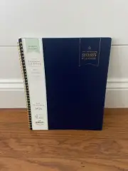 Blue Sky Day Designer 2025 Calendar Planner Weekly New Year Fashion Navy Blue